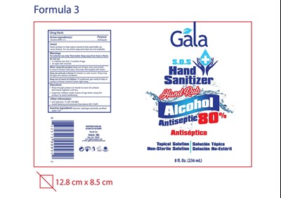 Hand Rub Sanitizer (Gala 3)